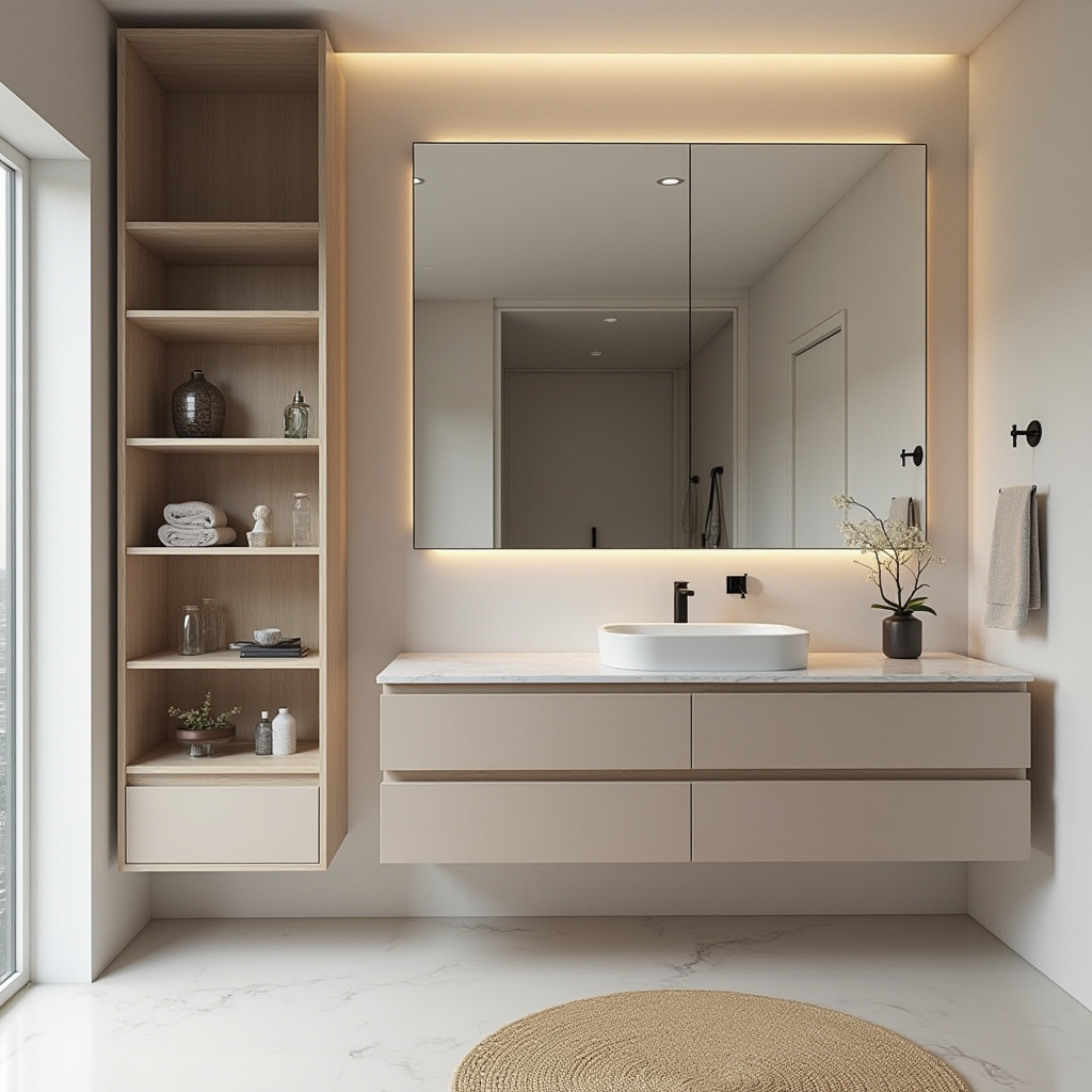 minimalist compact bathroom