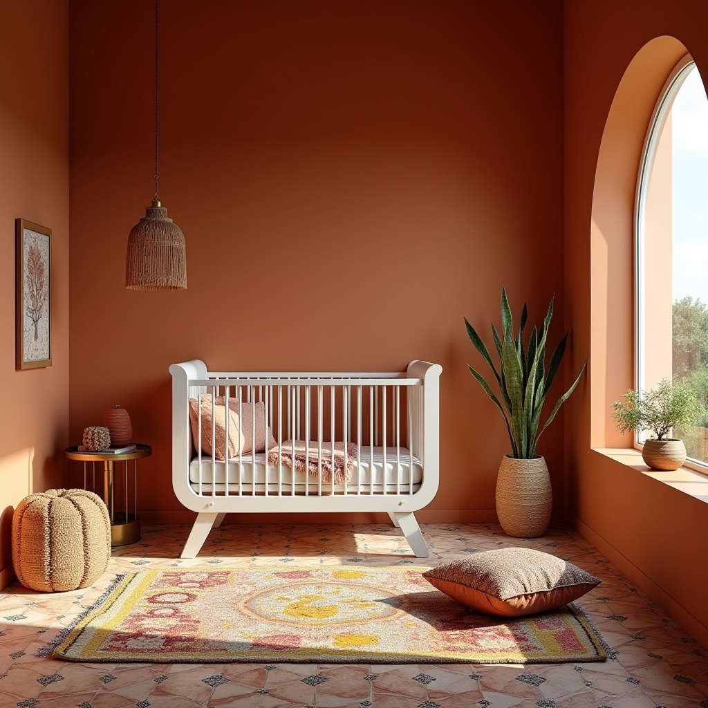 Moroccan nursery design