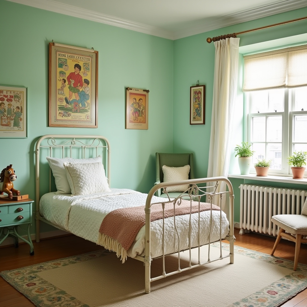 vintage kids room 3
