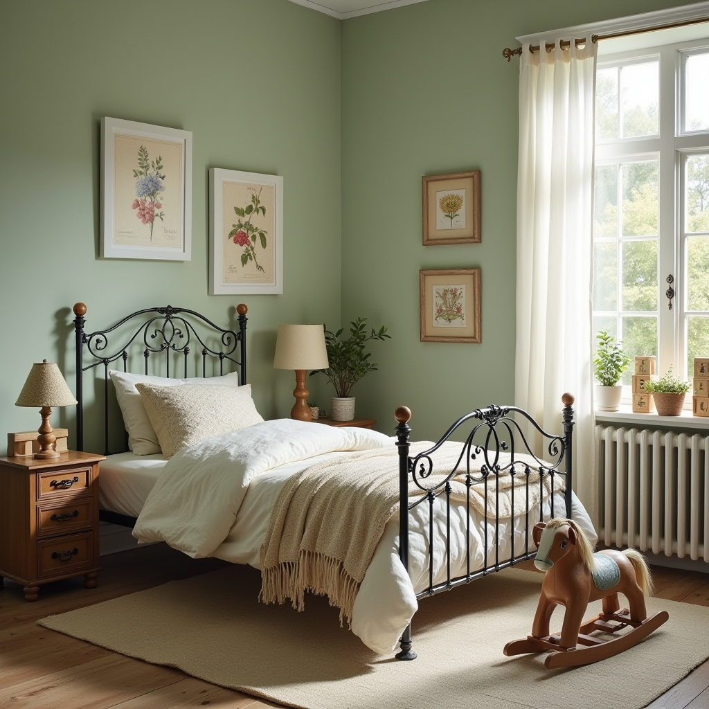 vintage kids room 25