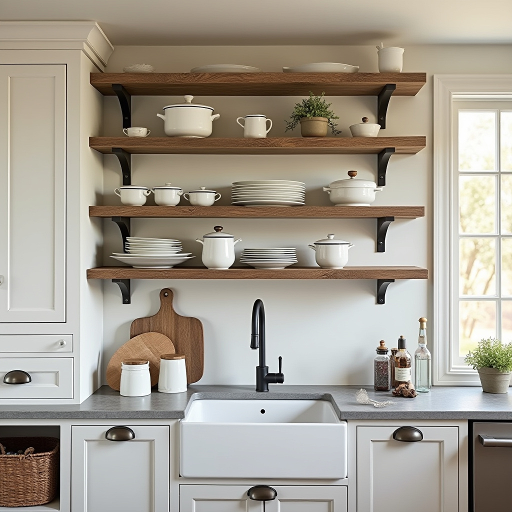 rustic farmhouse kitchen ideas 3