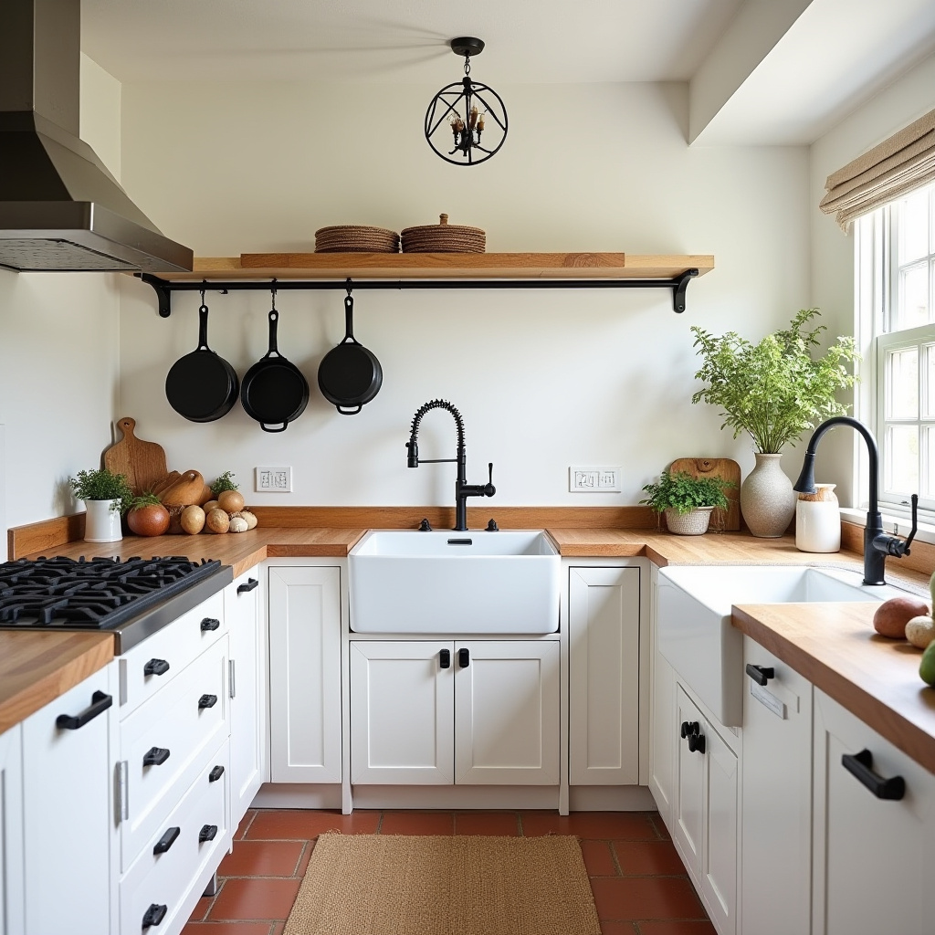 rustic farmhouse kitchen ideas 5