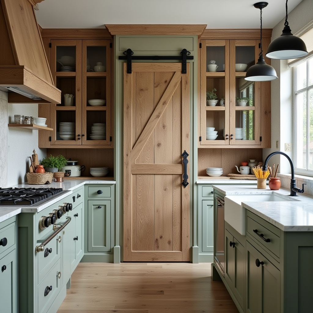 rustic farmhouse kitchen ideas 7