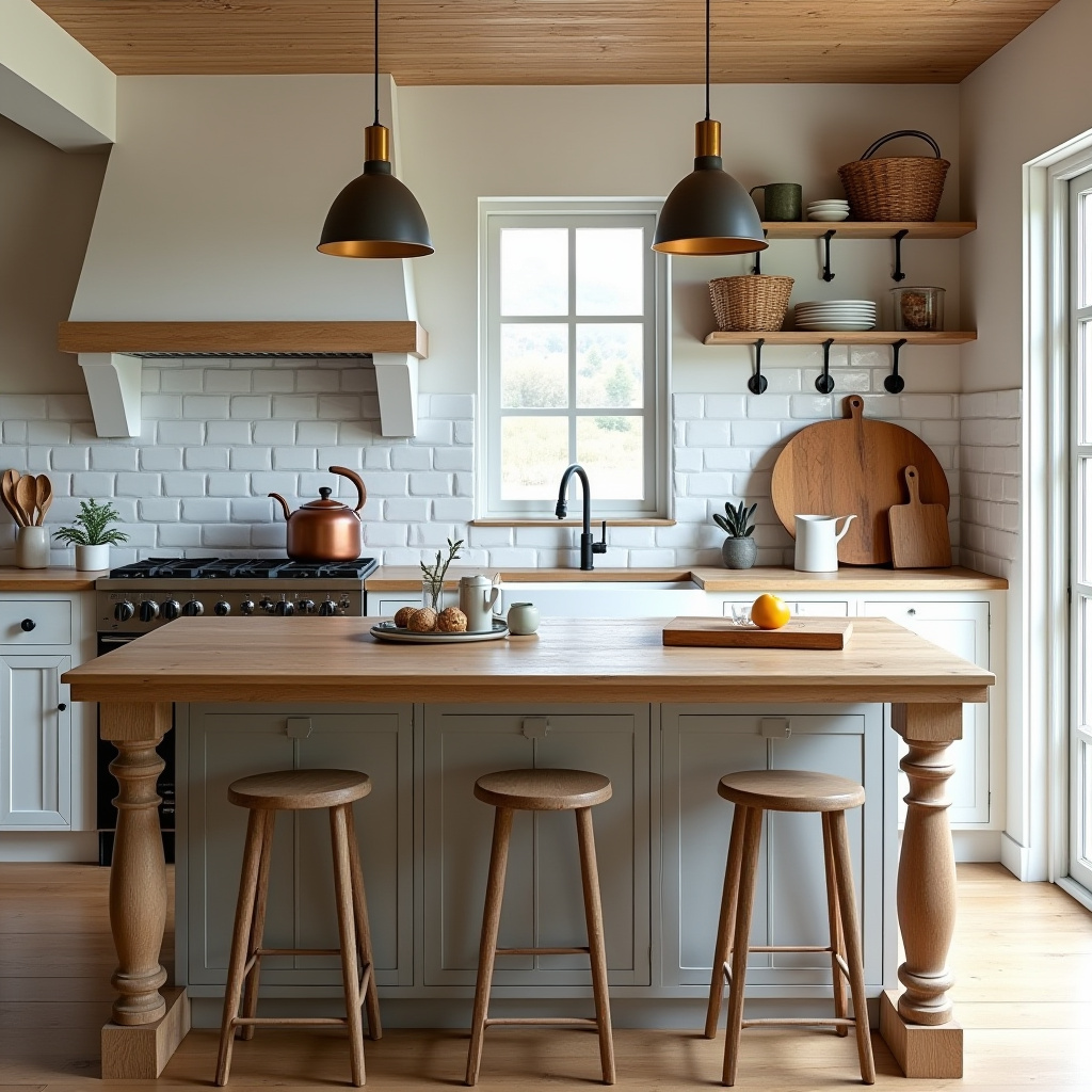 rustic farmhouse kitchen ideas 9
