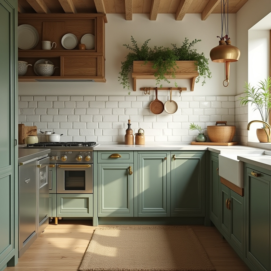 rustic farmhouse kitchen ideas 19