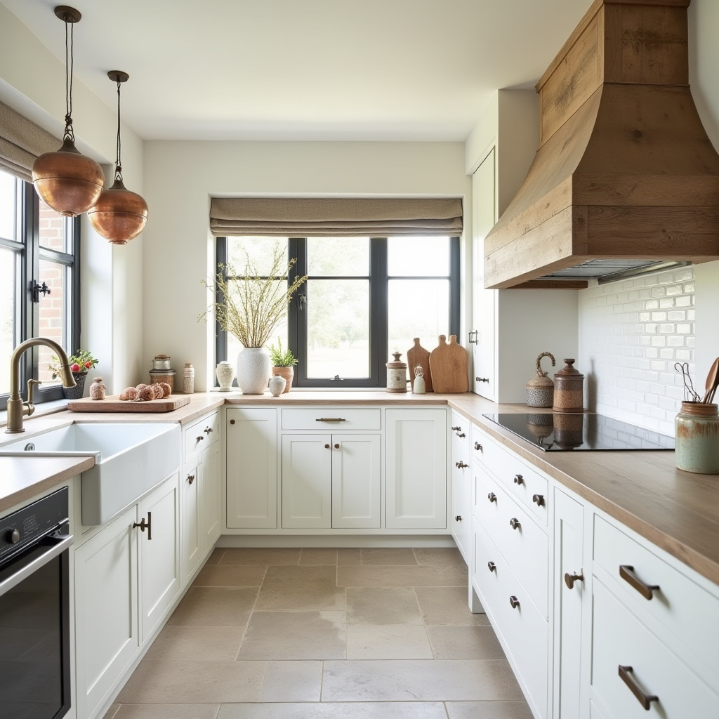 rustic farmhouse kitchen ideas 23