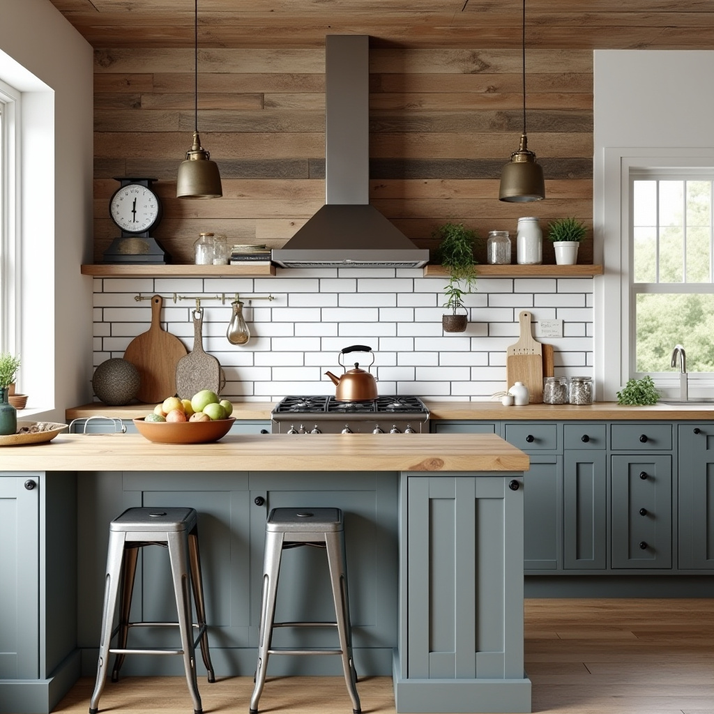 rustic farmhouse kitchen ideas 39