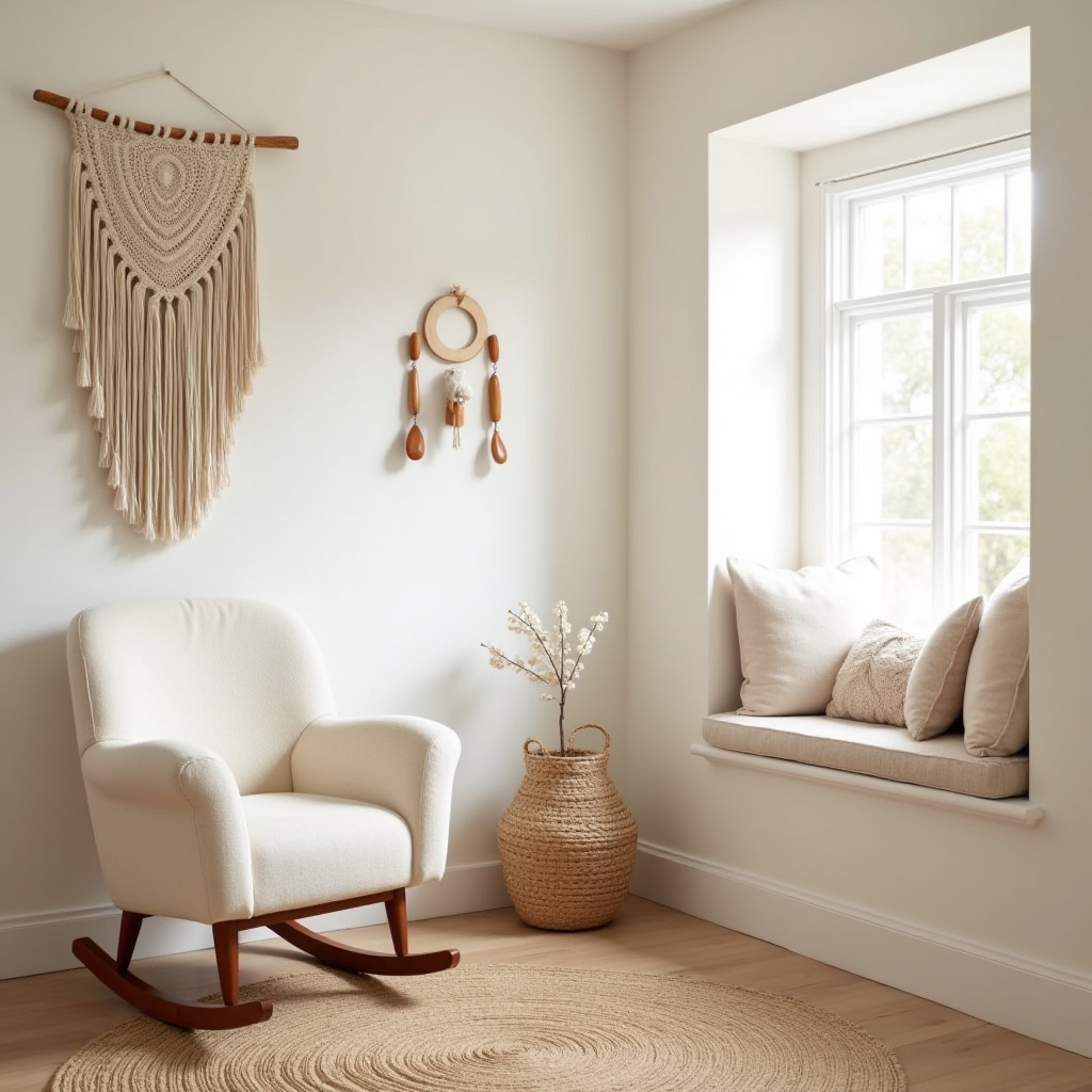 bohemian nursery decor