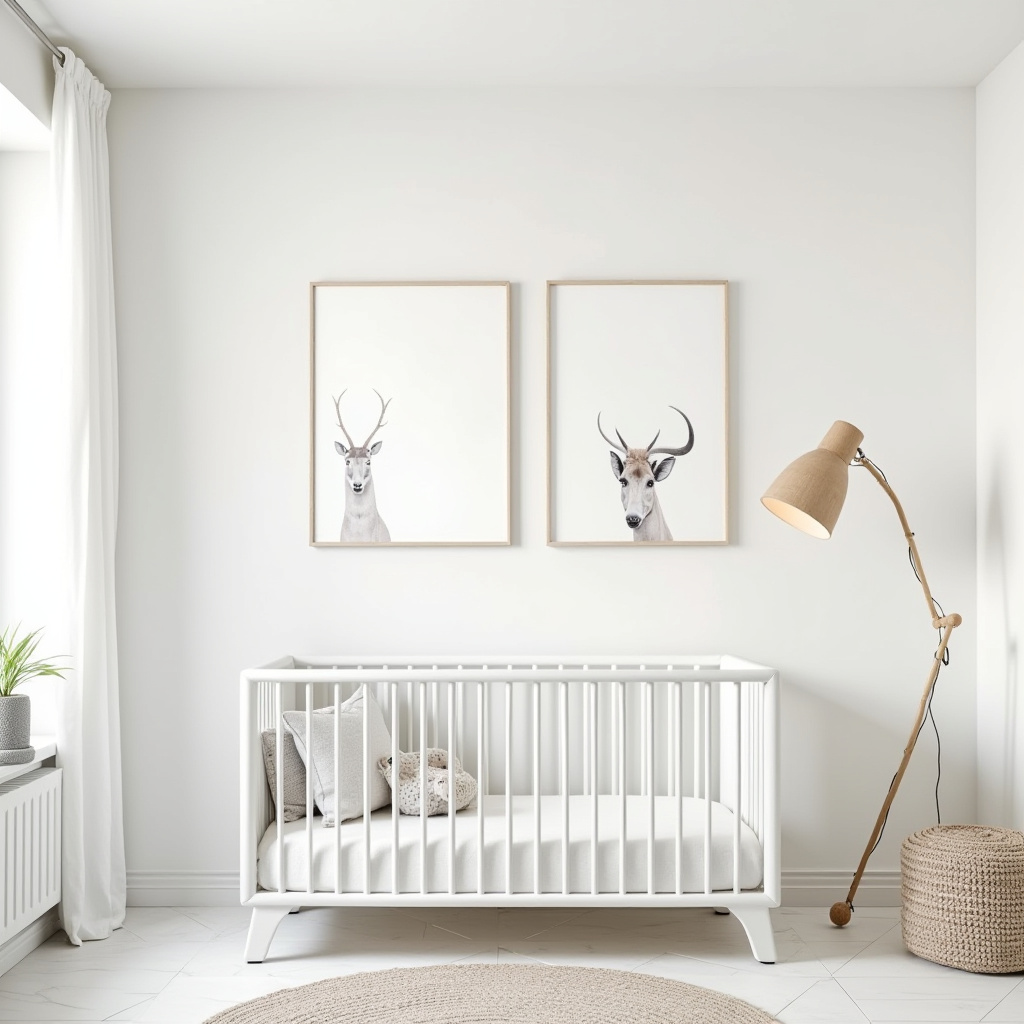 Scandinavian nursery decor
