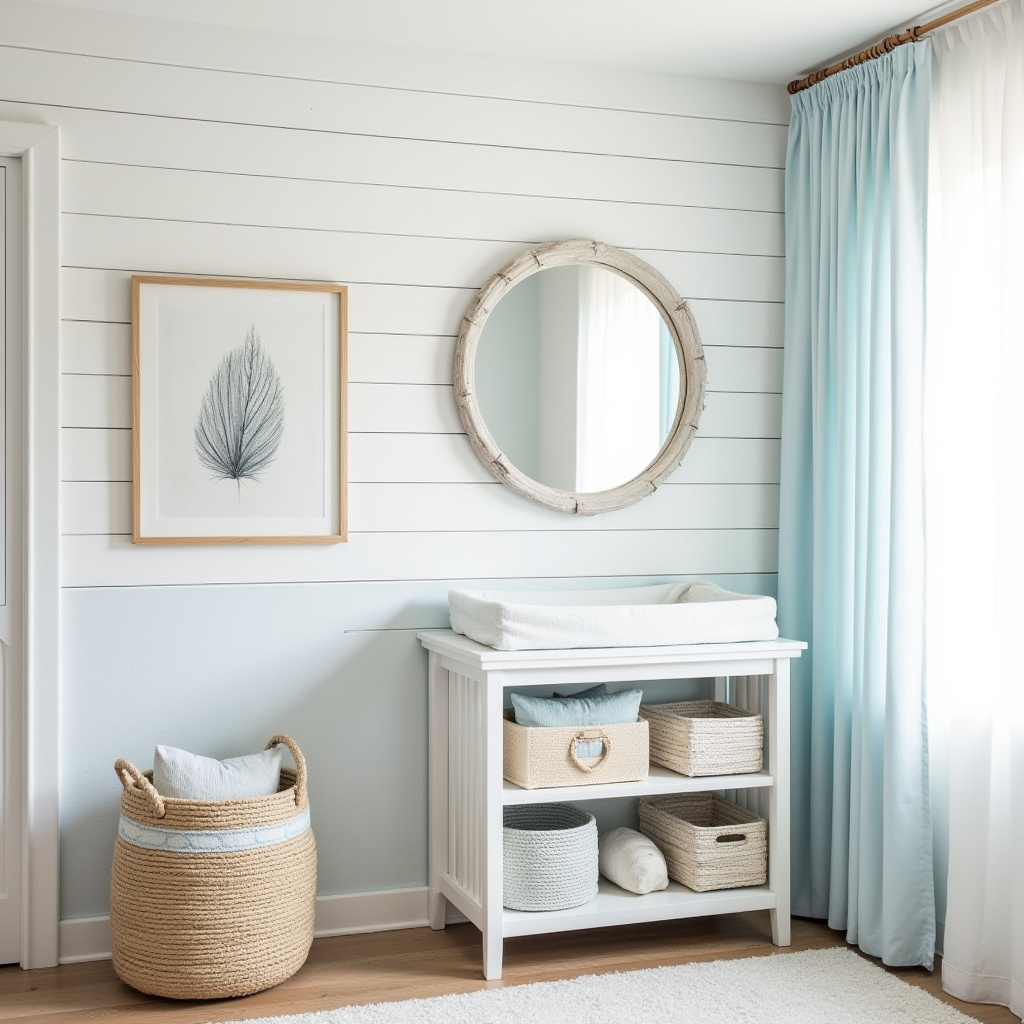 coastal nursery decor
