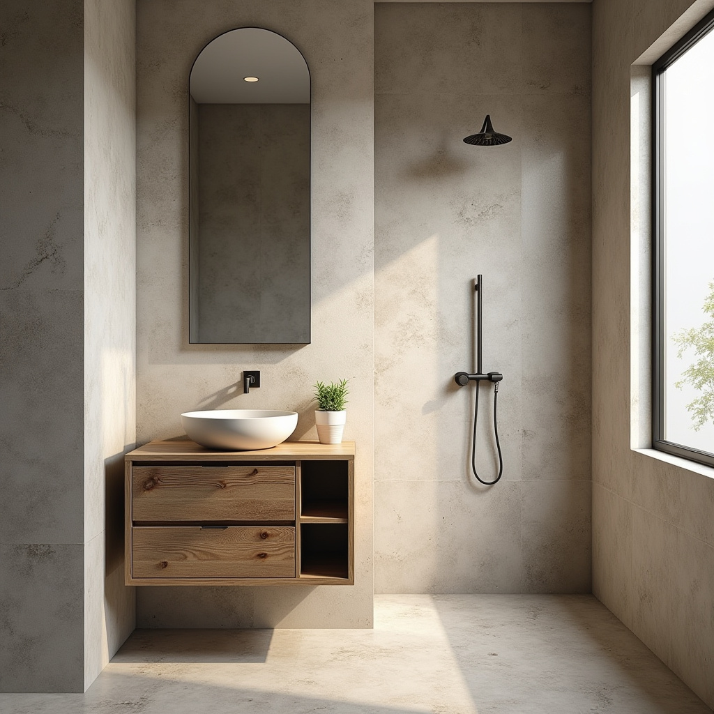 neutral bathroom tile 9