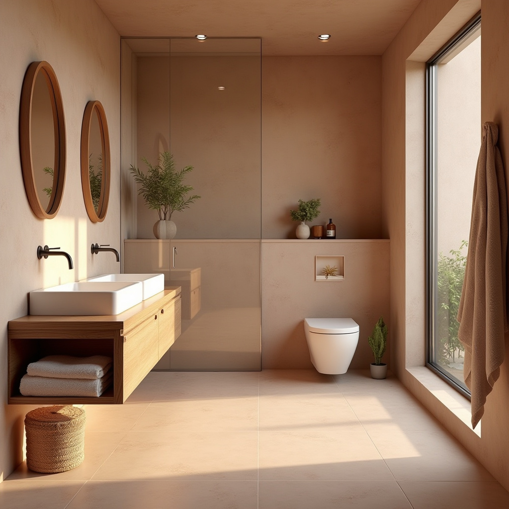 neutral bathroom tile 17