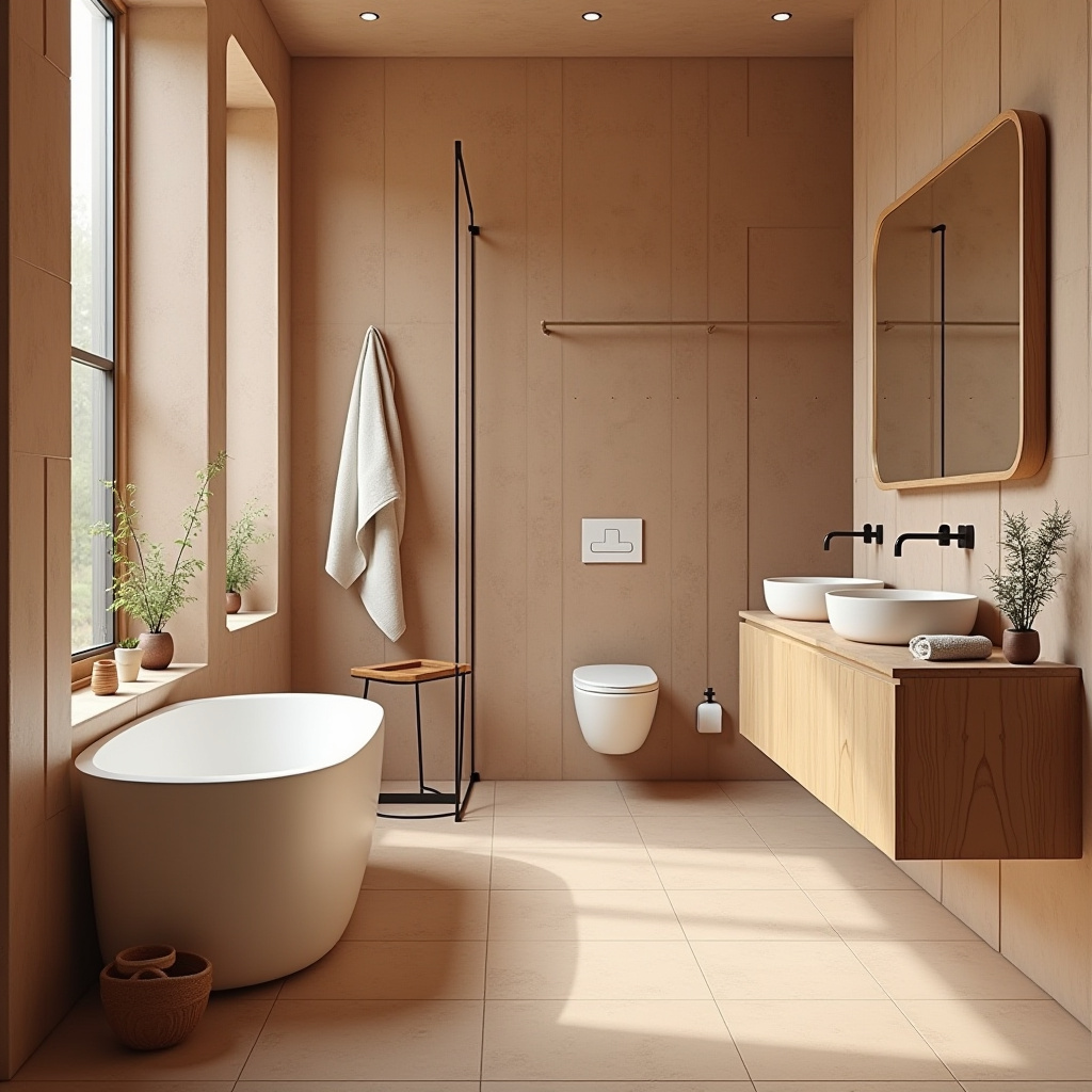 neutral bathroom tile 18