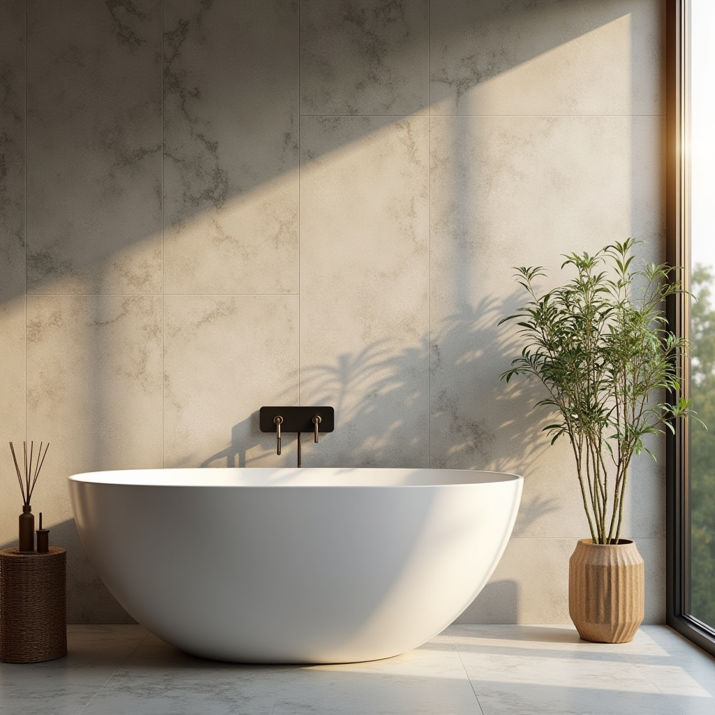 neutral bathroom tile 23