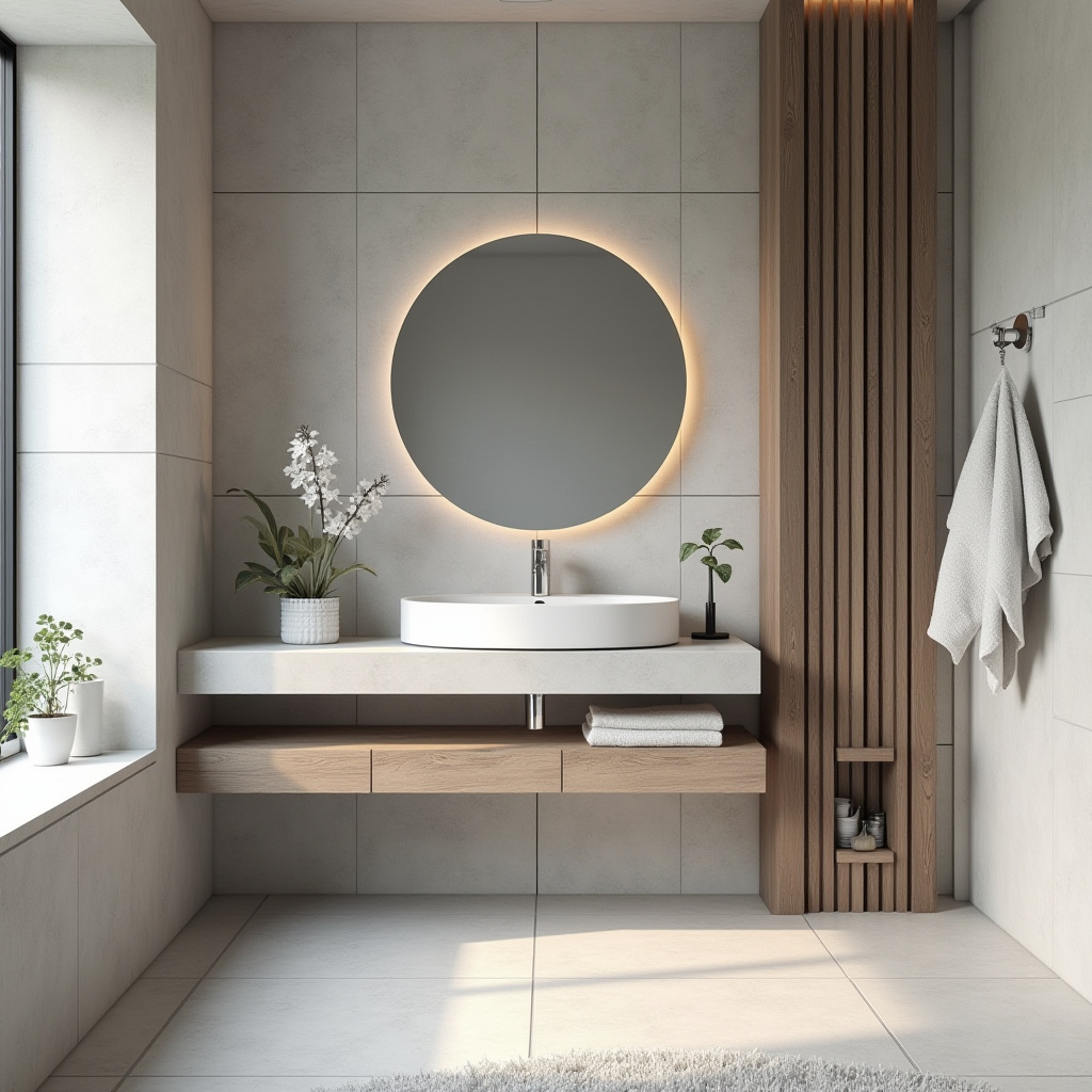 neutral bathroom tile 38