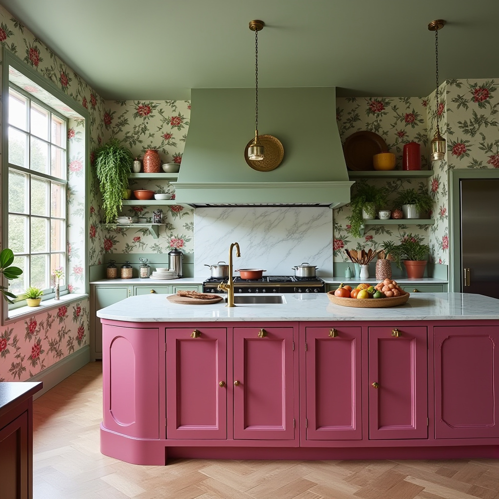 maximalist kitchen decor 15