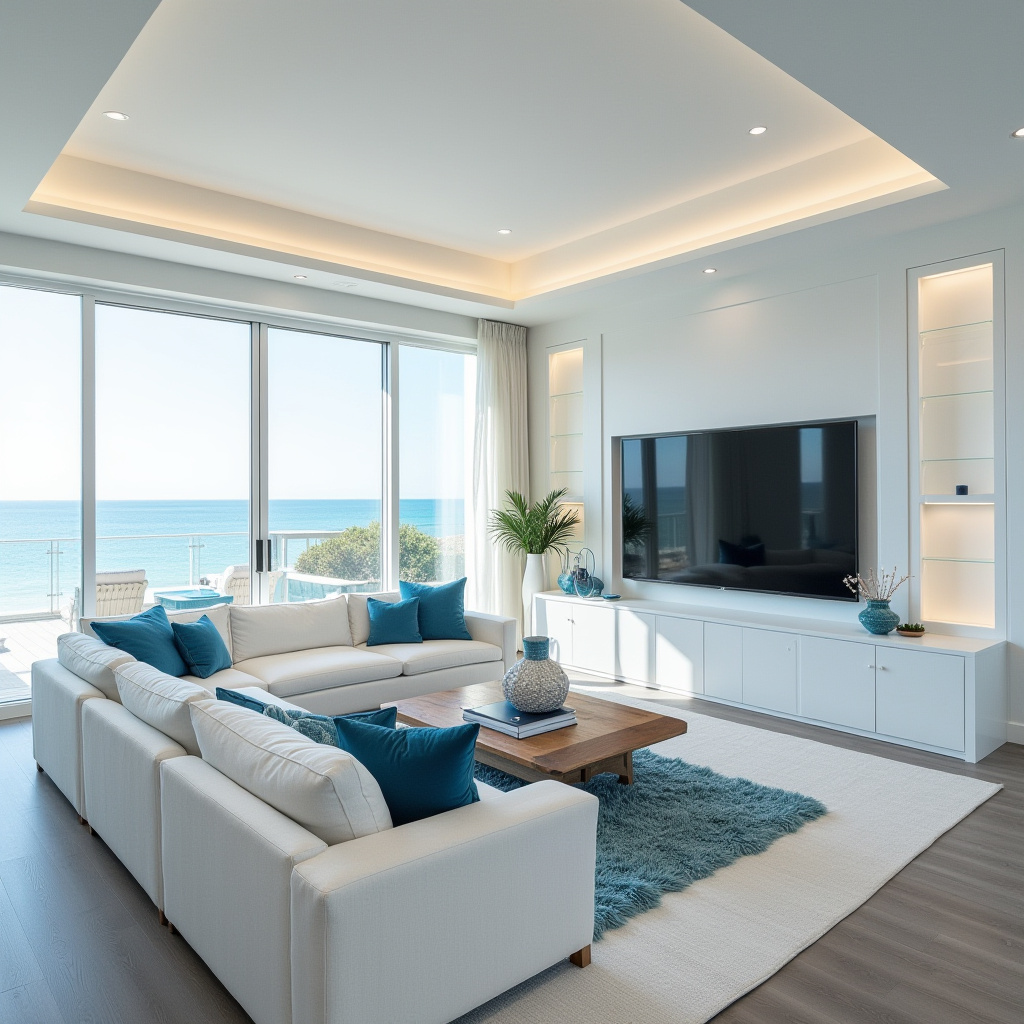coastal media room