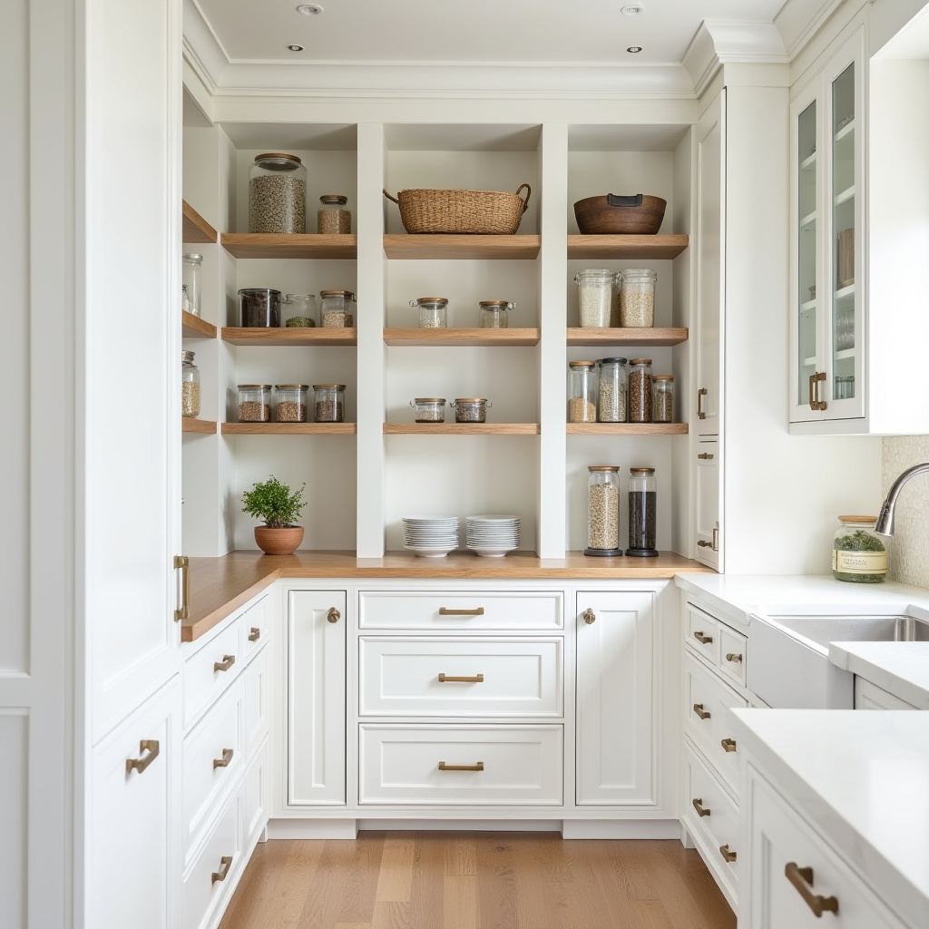 organized coastal pantry