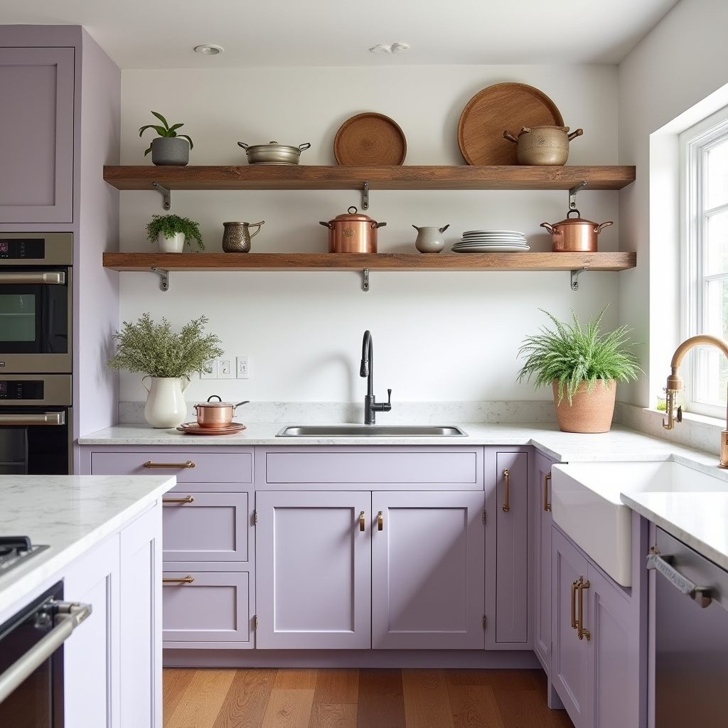 lavender kitchen decor 3
