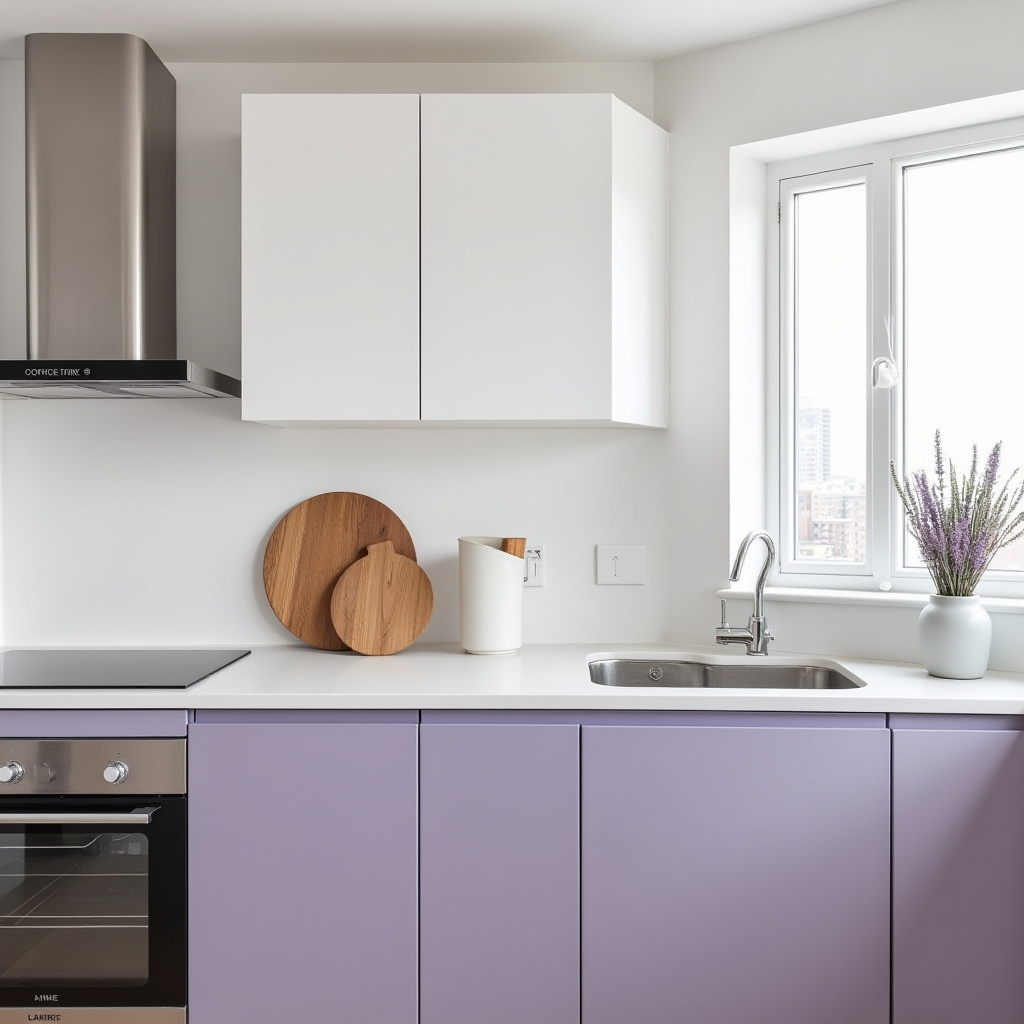 lavender kitchen decor 5