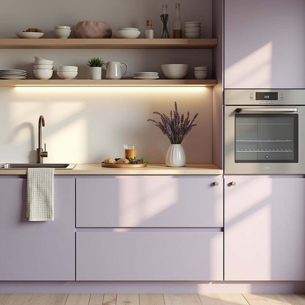 lavender kitchen decor 9