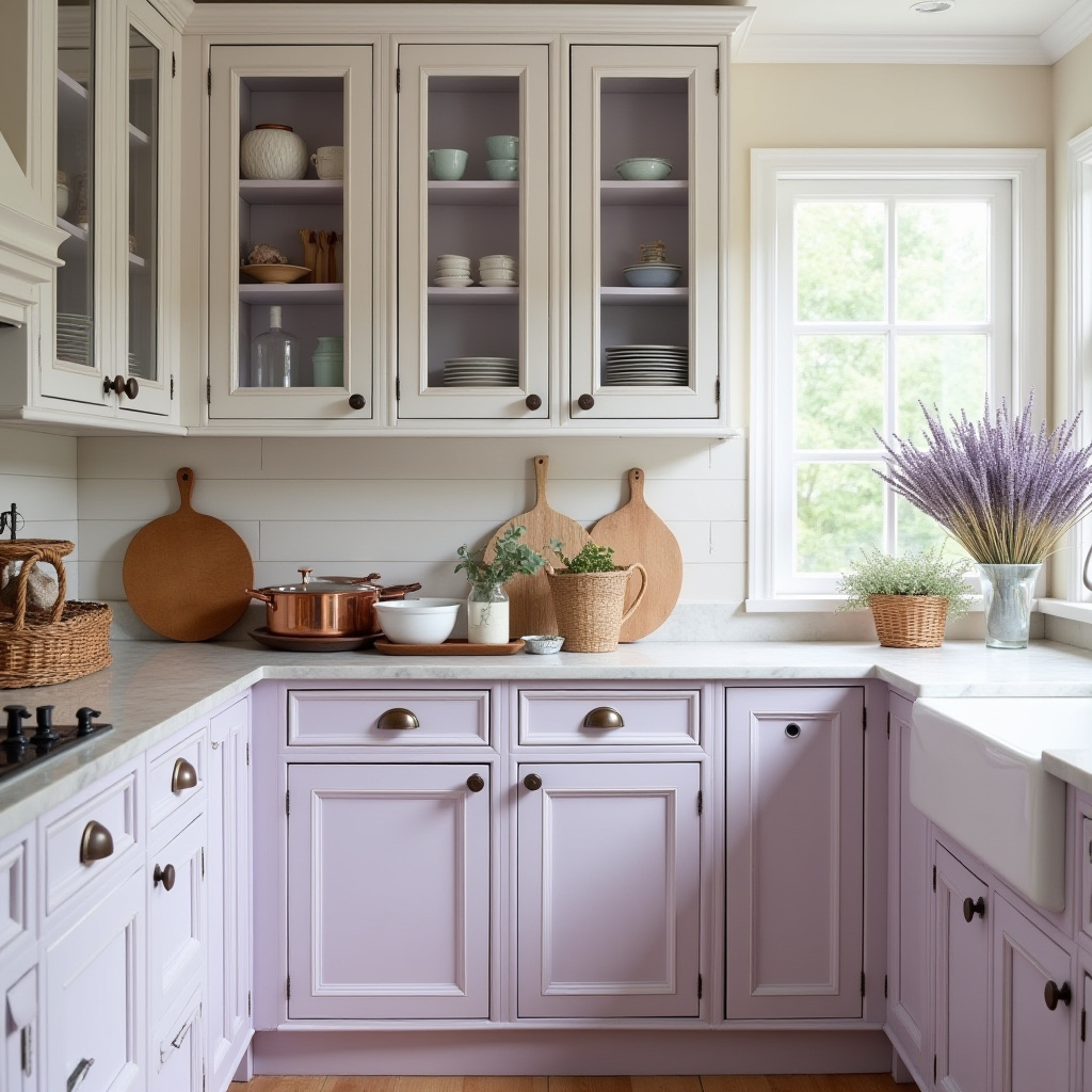 lavender kitchen decor 11