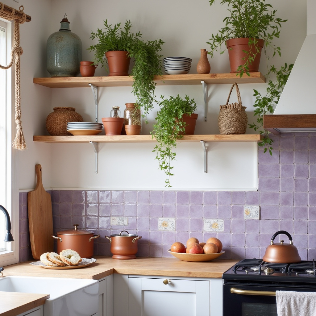 lavender kitchen decor 17