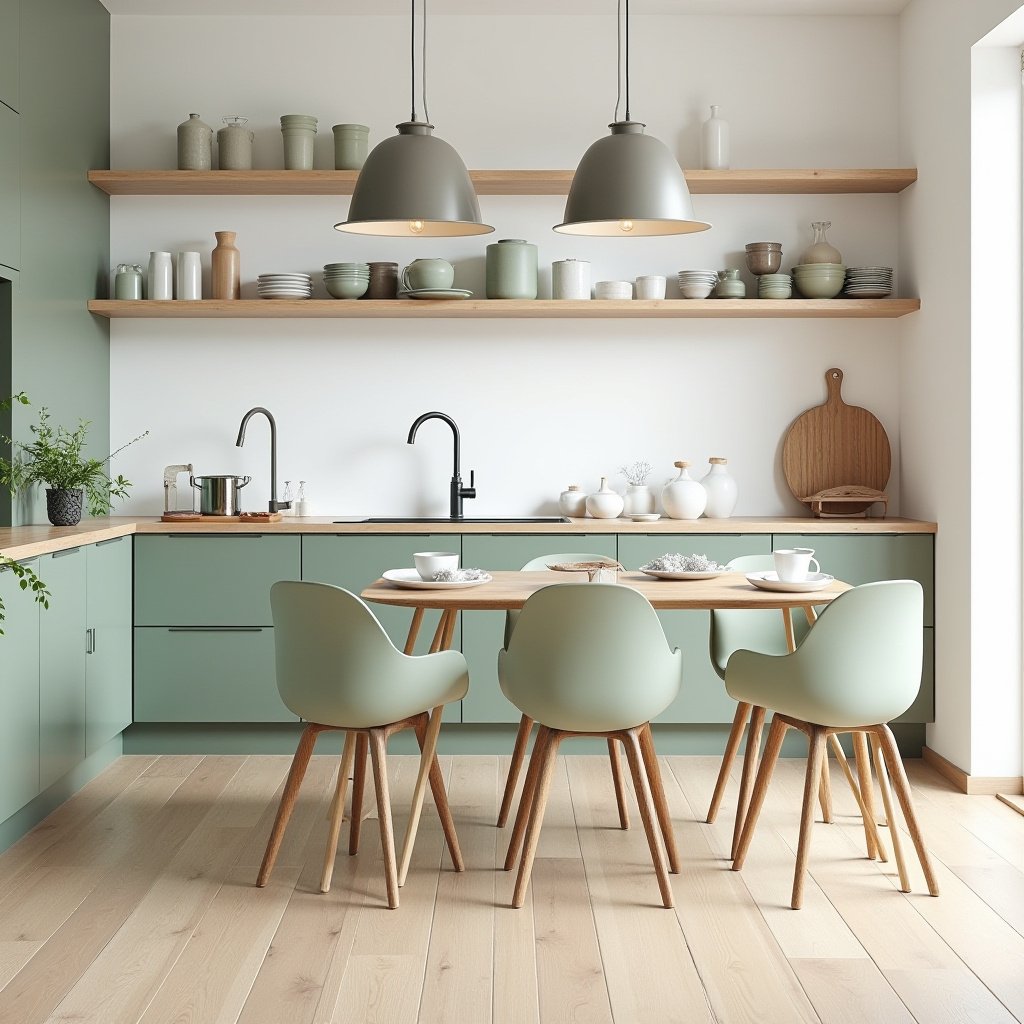 Scandinavian kitchen style