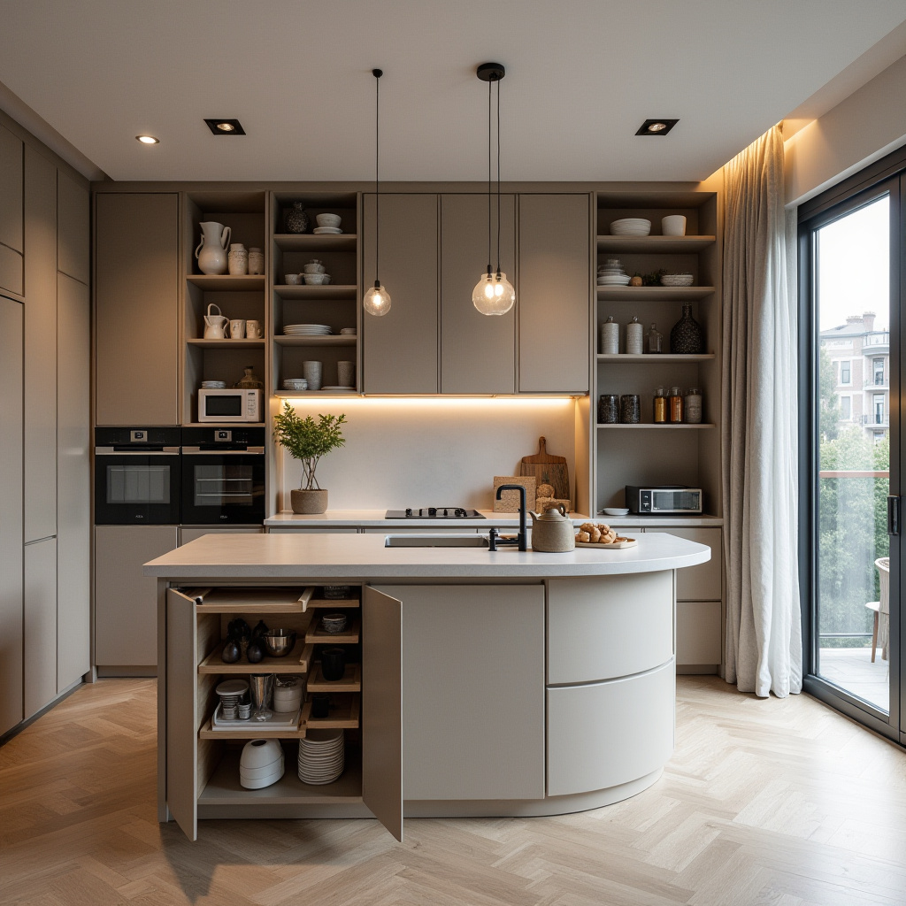 compact urban kitchen