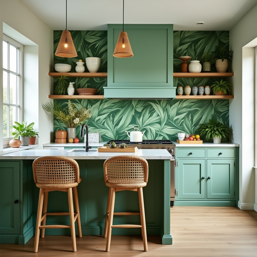 tropical kitchen design