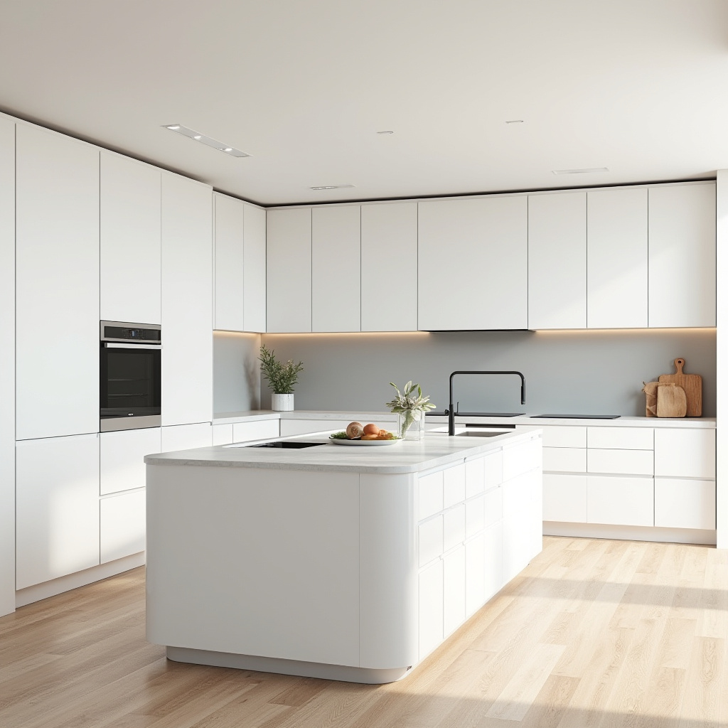 Scandinavian-Inspired Minimalist Kitchen