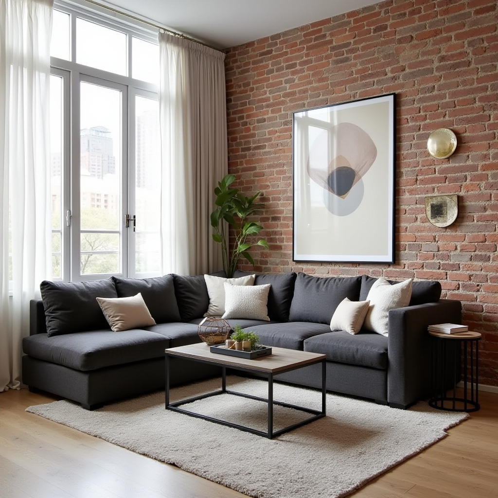 gray sectional living room 3