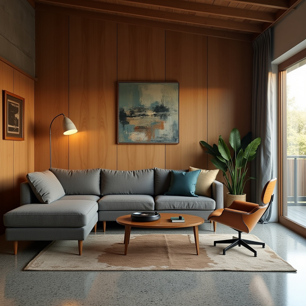 gray sectional living room 13