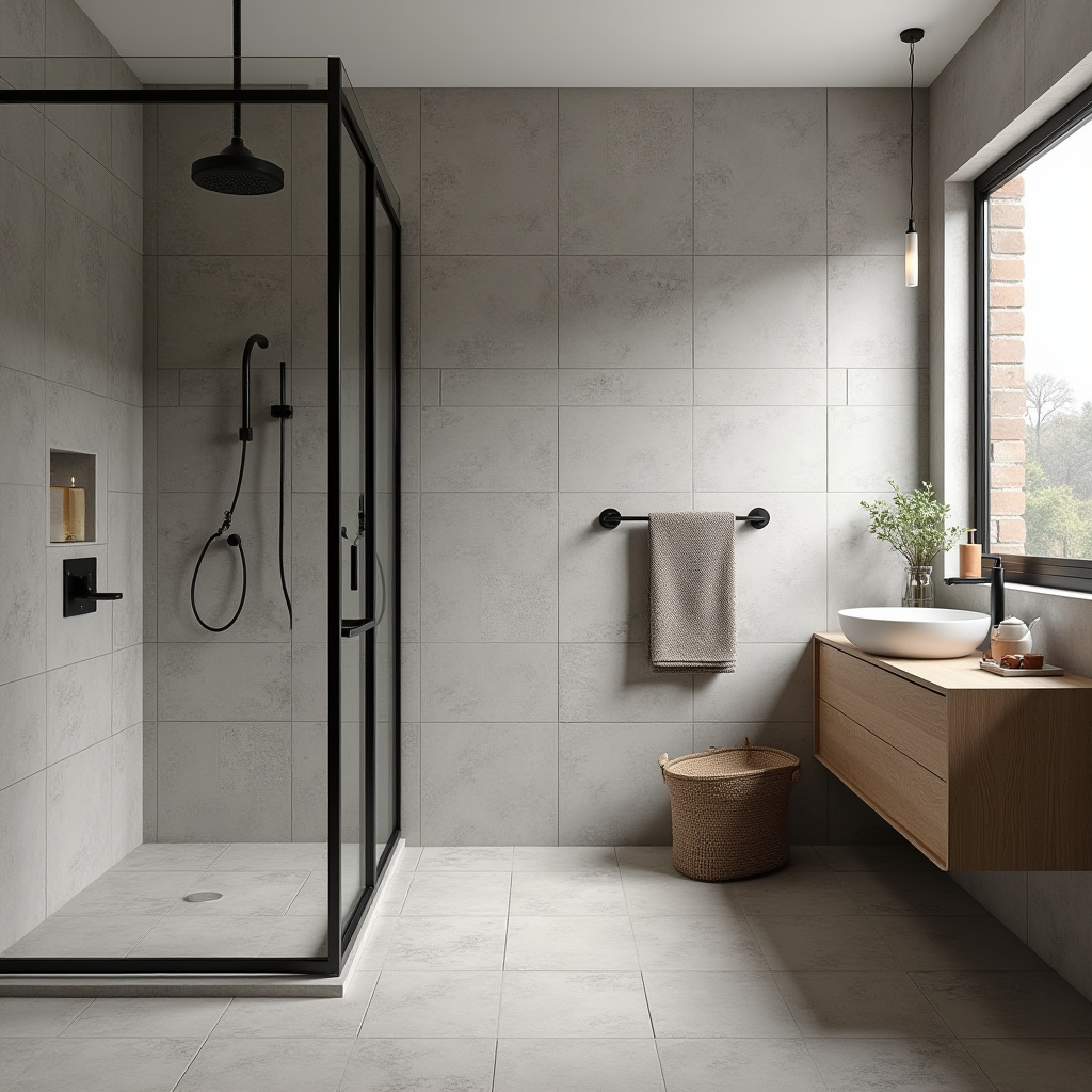 farmhouse bathroom tile 6