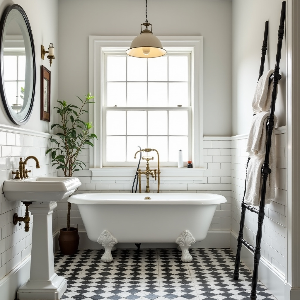 farmhouse bathroom tile 12