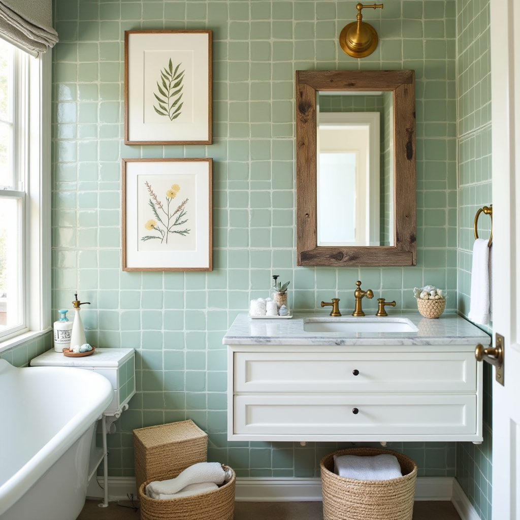 farmhouse bathroom tile 15