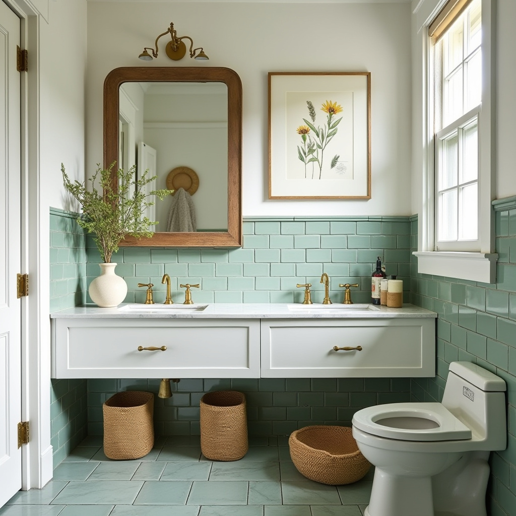 farmhouse bathroom tile 16