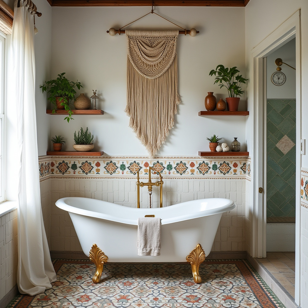 farmhouse bathroom tile 23