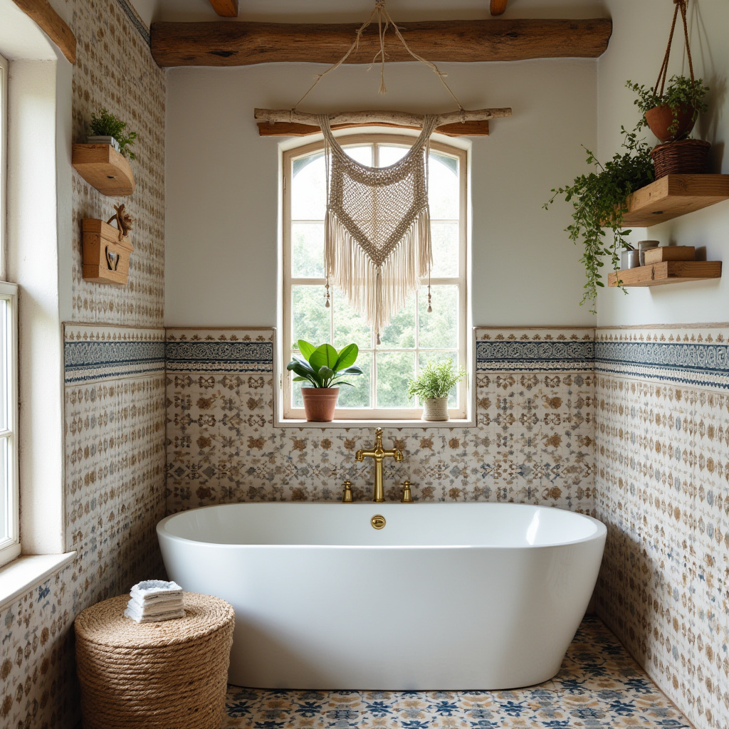 farmhouse bathroom tile 24