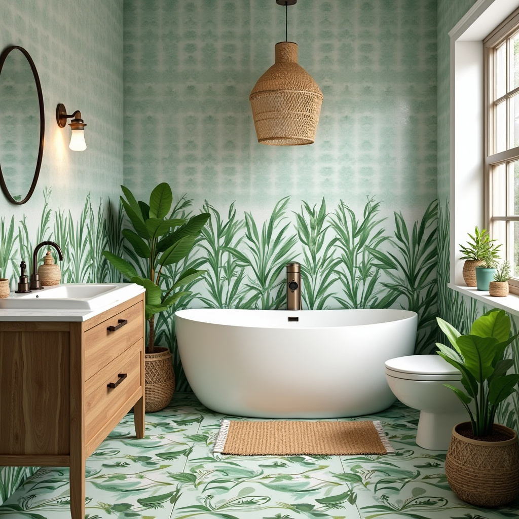 farmhouse bathroom tile 36