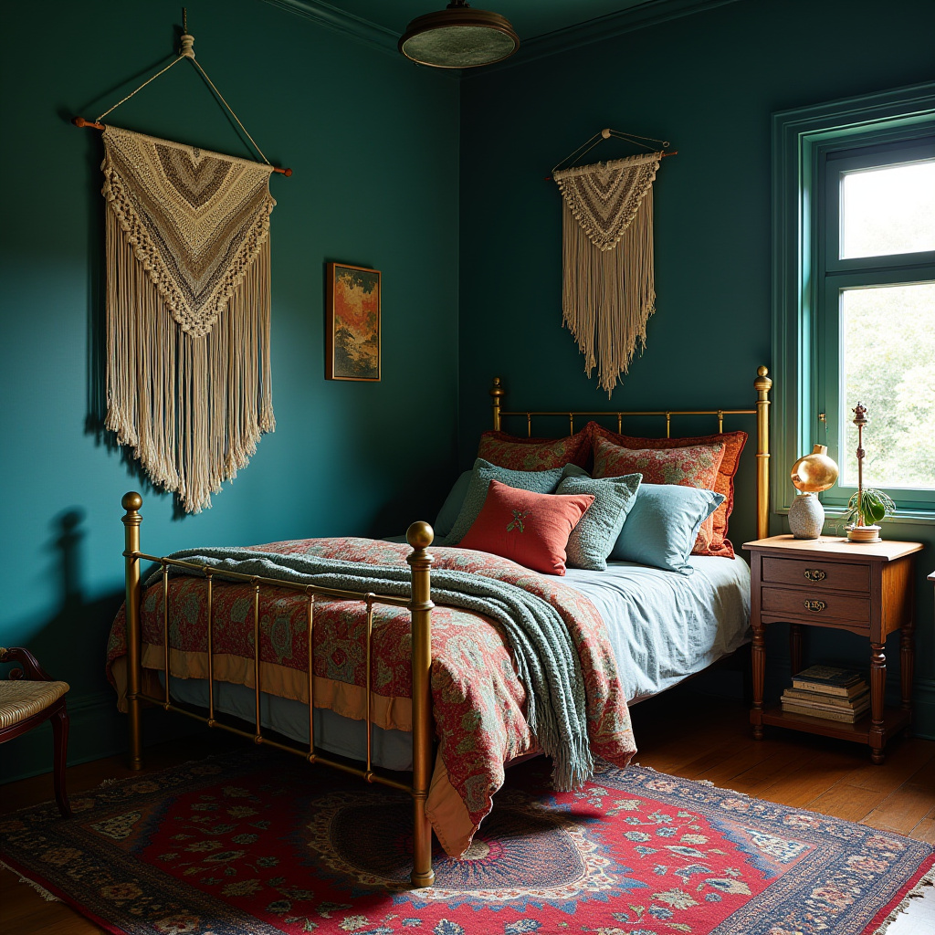 small bedroom paint colors deep teal