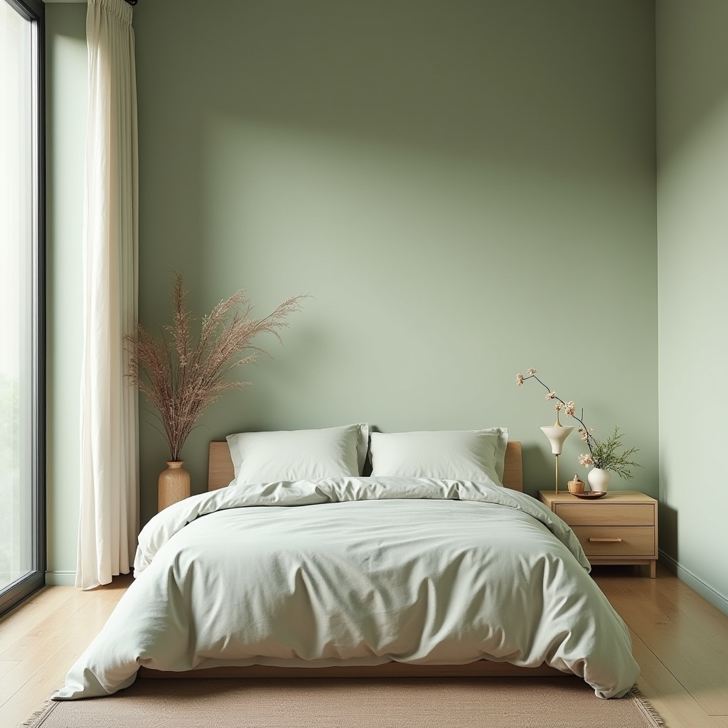 small bedroom paint colors japanese sage green