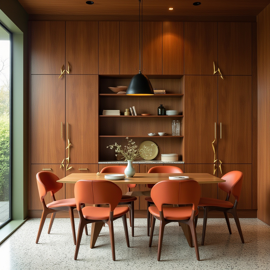 vintage teak dining room cabinets