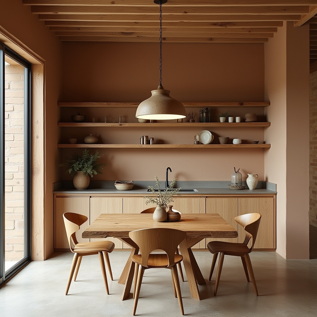 eco-friendly dining room cabinets