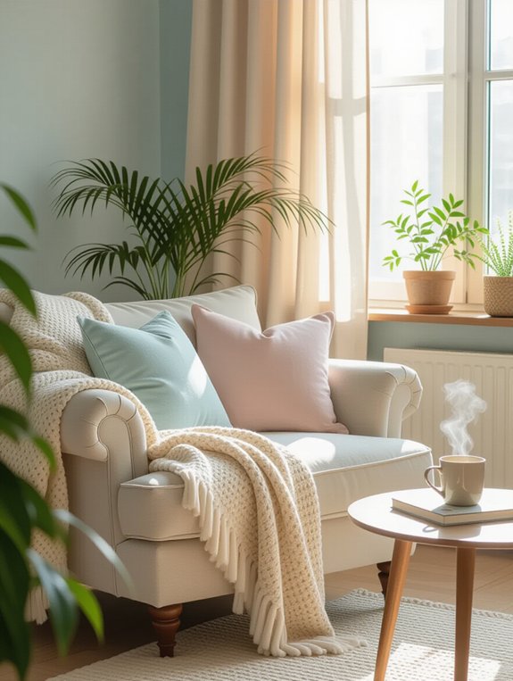 cozy nook for relaxation