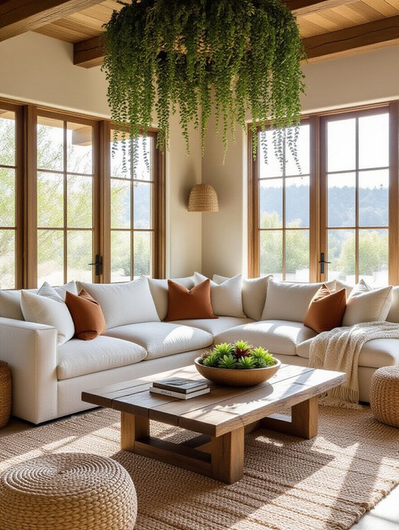 natural elements enhance ambiance