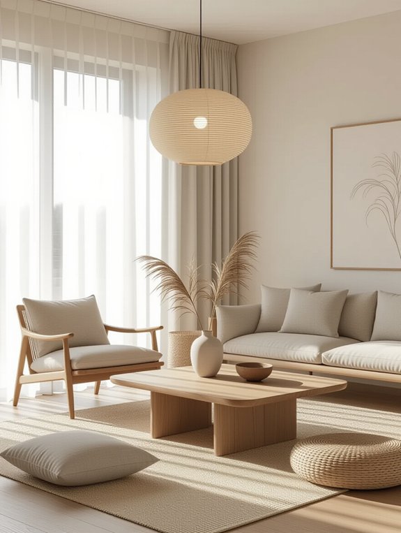 simple calming lighting