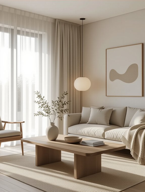 minimalist artwork for serenity
