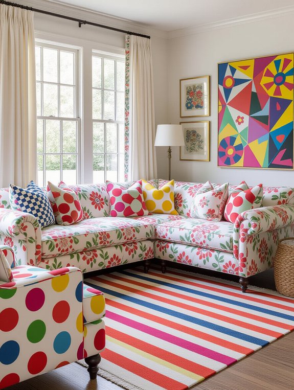 playful patterns vibrant colors