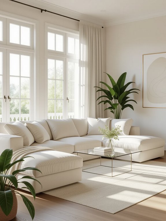 serene living room retreat